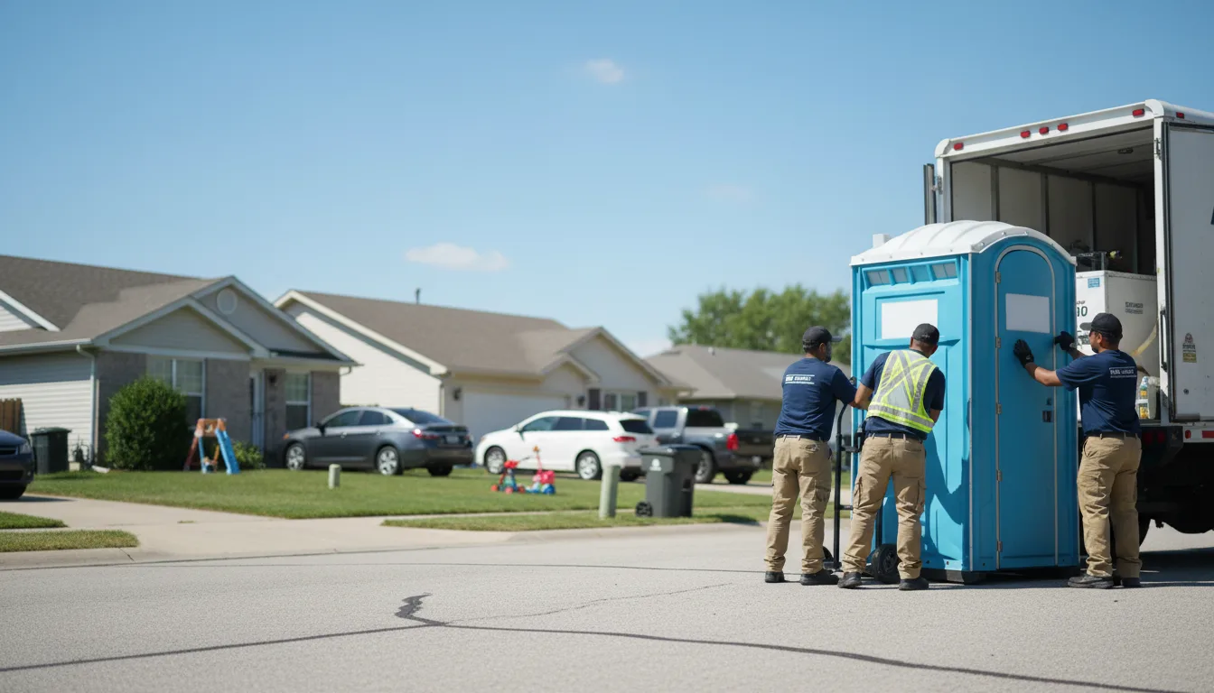 Standard Porta Potty Rentals in Dubuque, IA near me